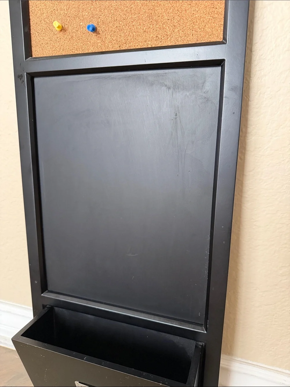 Pottery Barn black wood